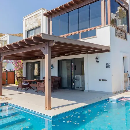 Splendid With Private Pool And Jacuzzi Near In Bodrum Villa Turgutreis